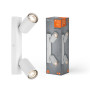LED Светильник спотовый 6.8W 220V 460lm 2700K GU10 DIM 260х140х60mm [4058075833210] LED SPOT OCTAGON LEDVANCE