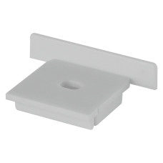 Торцевая заглушка с отверстием для профиля PW02 , Ledvance [4058075277427], Ледванс