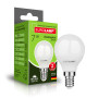 Лампа світлодіодна 7W 220V 700lm 4000K E14 45x81mm шар [4262380665019] EUROLAMP LED-G45-07144(P)