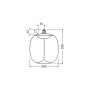 Лампа светодиодная винтажная 12W 220V 550lm 1800K E27 DIM 250x300mm филаментная [4058075836266] OSRAM Vintage 1906 LED Big