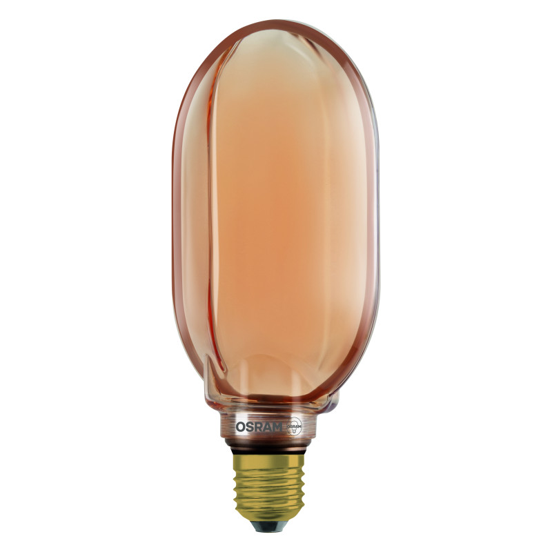 Лампа LED 4W 220V 220lm 1800K E27 DIM 100x189mm филаментная [4058075846005] Osram Vintage 1906 Globe Gold