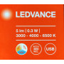 Нічник 0.30W 5V 5lm 3000-6500K 1000mAh 90x96.1x48.4mm [4058075757721] Ledvance NIGHTLUX CLOCK на акумуляторі