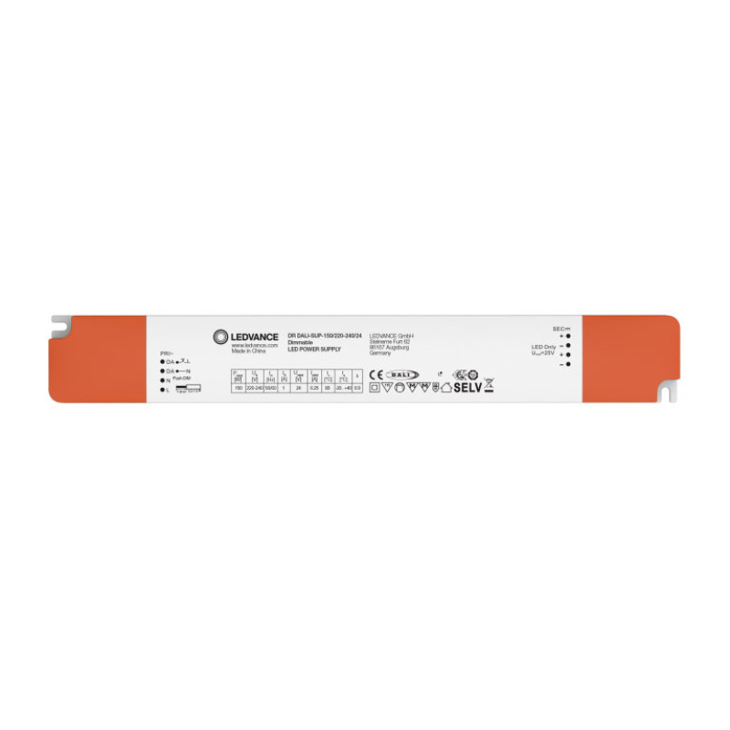 LED драйвер 10x1 150W 220-240V выходная 24V 6250mA DIM IP20 [4058075421868] DR DALI-SUP Osram