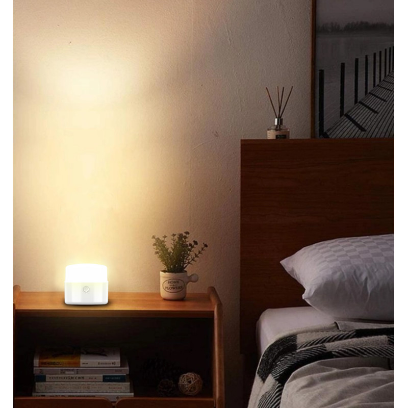 Ночник 2W 5V 180lm 6000K 1200mAh 78x70mm [4262380660304] NL-2W(white) EUROLAMP