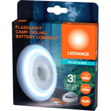 Фонарь кемпинговый 2.2W 180lm 6500K 3xAA DIM 20х120mm [4099854175688] Camp Ceiling Ledvance