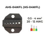 (AV)HS-04WFL 0,5-4 мм.кв 20-11 AWG Комплект обтискного інструменту [AHS-04WFL-k] (кримпер) TACTIX