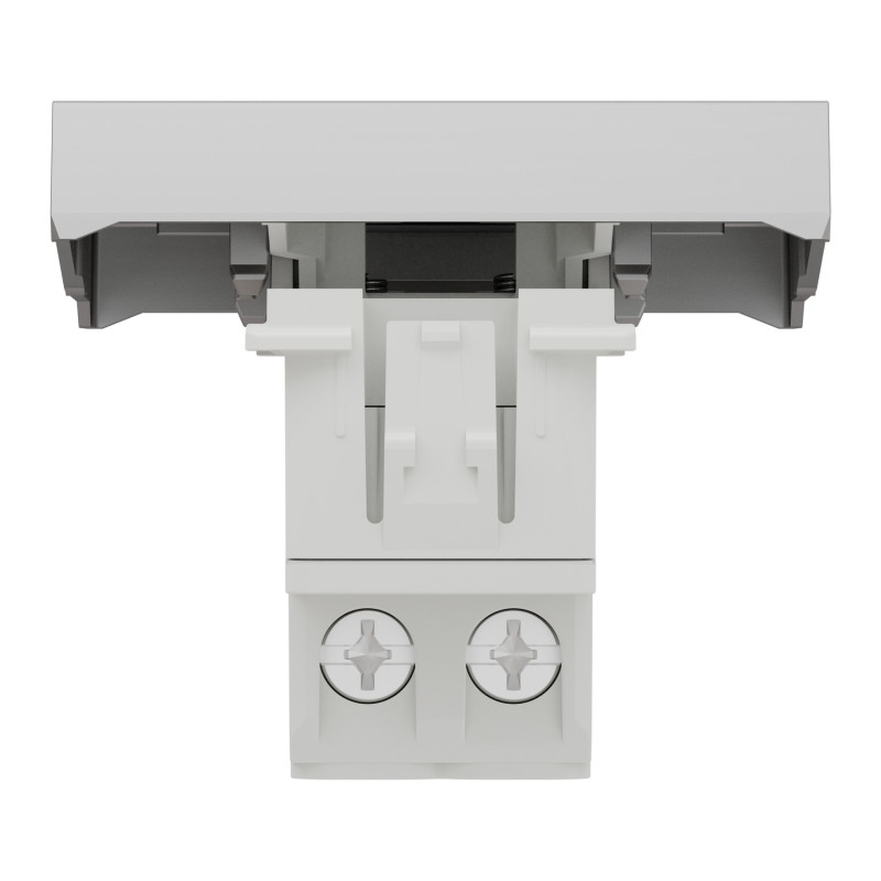 Вимикач 16А Алюміній 45х45х37,75mm ABS-UV [NU326230] Unica New Schneider Electric
