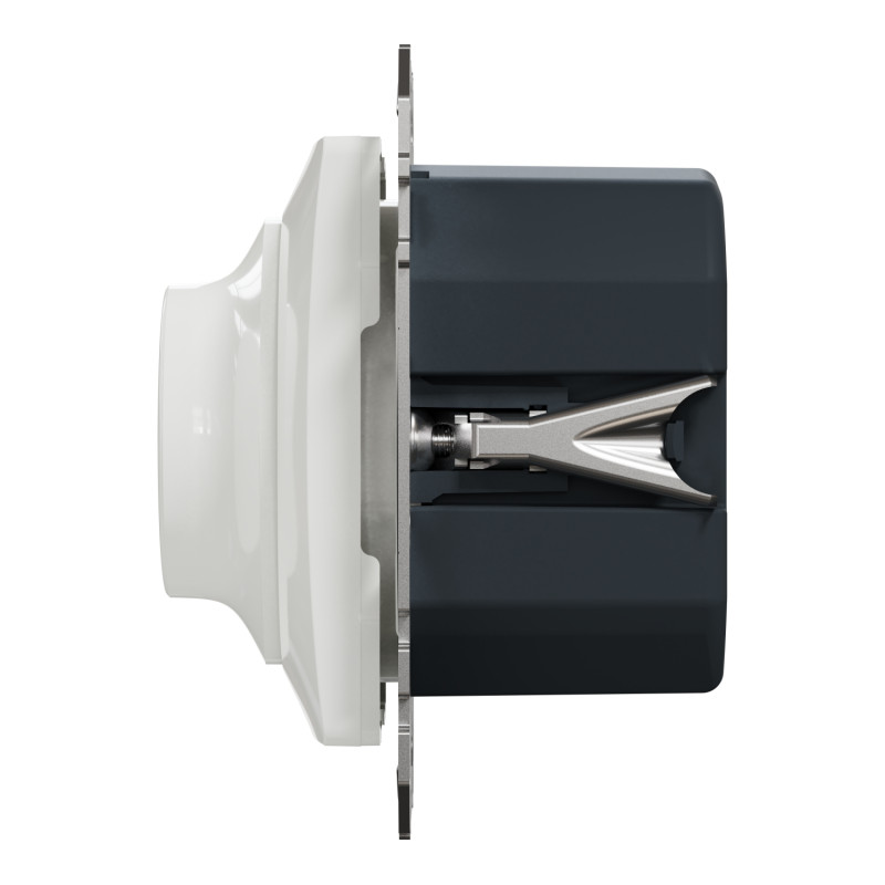 Світлорегулятор поворотний LED RC 3-370 В Білий 71х46mm polyamide [SDD111501] Sedna Design & Elements Schneider Electric