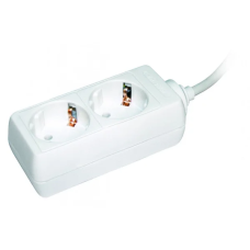 Удлинитель 5м 2 гнезда 2P+PE 16А [WYP10-16-02-05-G-N-U] П02 STANDART UEC