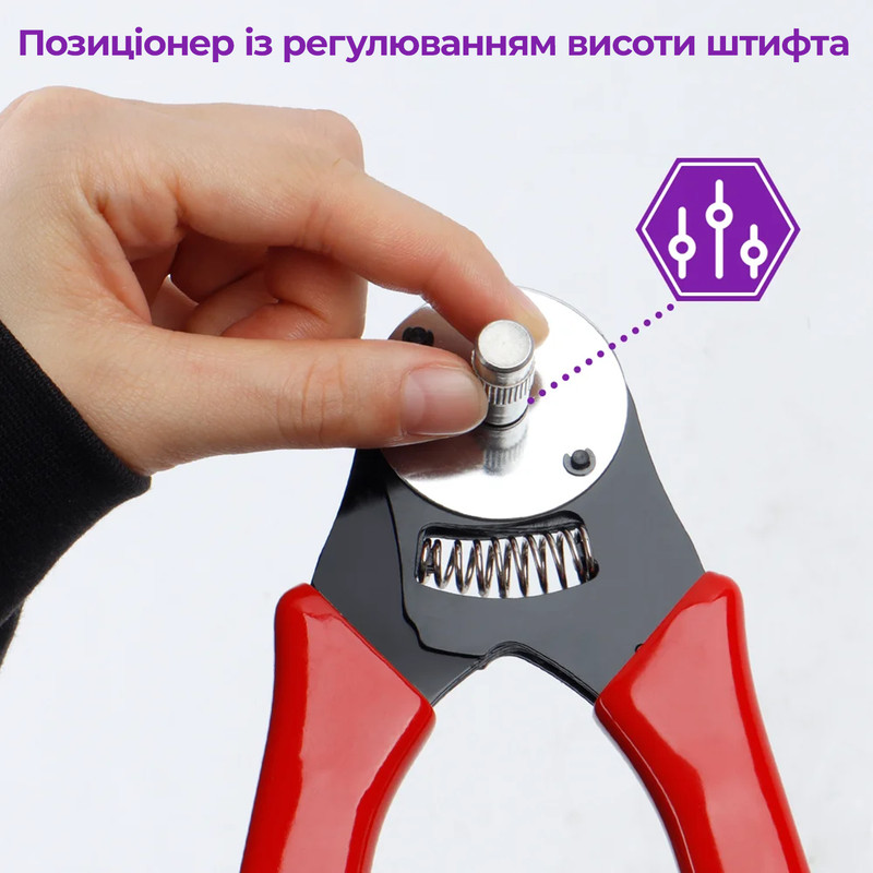Обжимной инструмент (кримпер) 0,5-1,5мм.кв 16-20AWG для контактов Deutsch DT, Closed Barrel [HX-2016] TACTIX