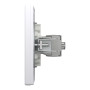 Розетка компьютерная с рамкой RJ45 STP кат.5Е Asfora белая ABS [EPH5000121] Шнейдер Электрик