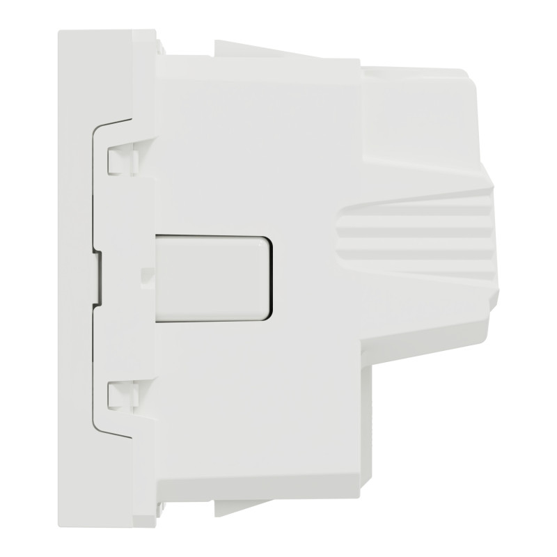 Розетка с з/к и шторками 16А Белый 45х45х50mm PC [NU303718] Unica New Schneider Electric
