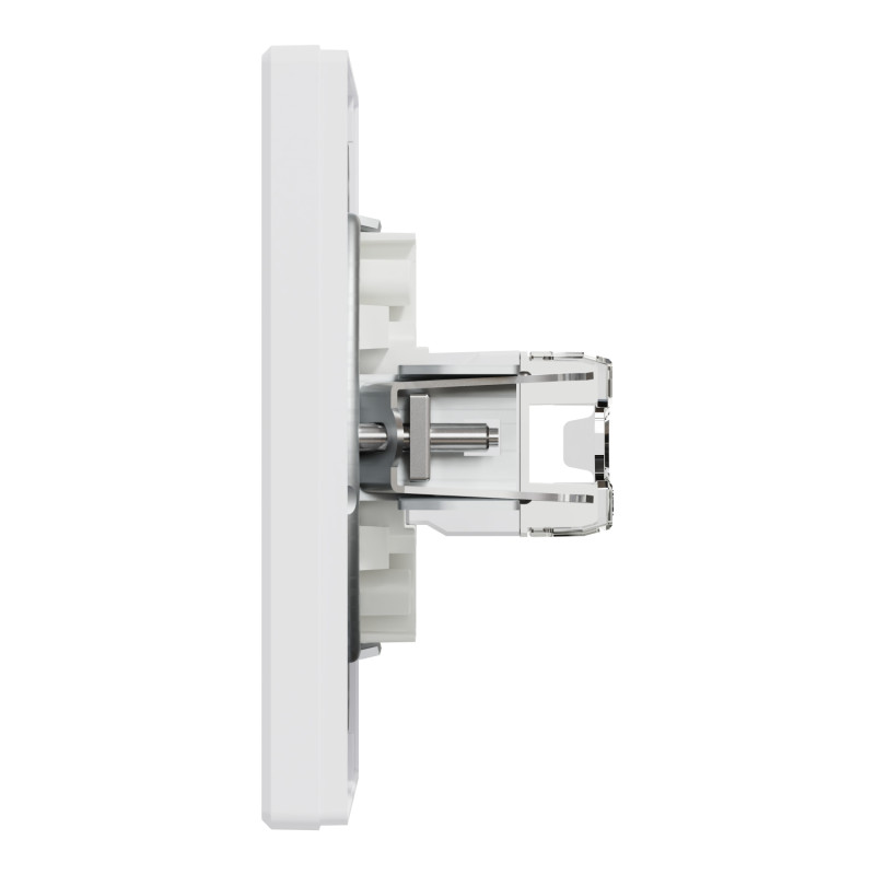 Розетка комп'ютерна з RJ45 UTP кат.5Е Asfora біла ABS [EPH4300121] Шнейдер Електрік