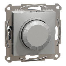 Поворотный LED диммер RC 3-370Вт ASFORA 83x83x47mm алюминий [EPH6800161] Schneider Electric