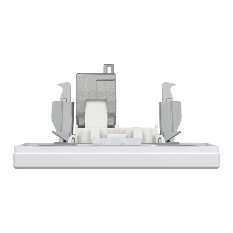 Розетка компьютерная с рамкой RJ45 STP кат.5Е Asfora белая ABS [EPH5000121] Шнейдер Электрик