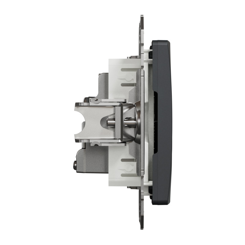 Концевая TV розетка 4 дБ черная [SDD114471] ABS-UV Sedna Design&Element Шнейдер Электрик