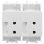 USB Розетка 2,1А 5В 2 модуля білий [4400542] ДКС Avanti