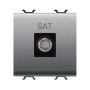TV/SAT розетка конечная Chorusmart титан [GW14377] Gewiss