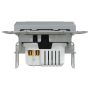 USB розетка тип А+С 21W 3A сталь ABS [EPH2700562] Шнейдер Електрік