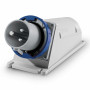 Силовая вилка 2P+PE 125А 230В стационарная IP67 [DIS245M12593] Quadro ДКС