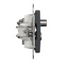 Розетка R/TV/SAT конечная 4дБ черный 73х73х41mm ABS-UV [SDD114481] Sedna Design & Elements Schneider Electric