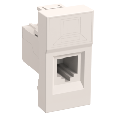 Розетка інформаційна рсІ-10-00-П rj-45 utp кат.5e (на 1 модуль) Праймер біла, [ckk-40d-ri1-k01]