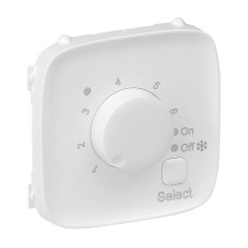 Накладка термостата Valena Allure белая [755325] Legrand