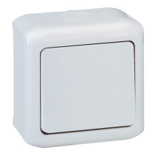 Проходной выключатель 1-клавишный Forix IP44 Серый [782383] Legrand