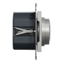 Поворотный LED диммер RC 3-370Вт ASFORA 83x83x47mm алюминий [EPH6800161] Schneider Electric