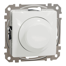 Светорегулятор поворотный LED RC 3-370 В Белый 71х46mm polyamide [SDD111501] Sedna Design & Elements Schneider Electric