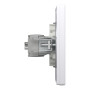 Розетка компьютерная с рамкой RJ45 STP кат.5Е Asfora белая ABS [EPH5000121] Шнейдер Электрик