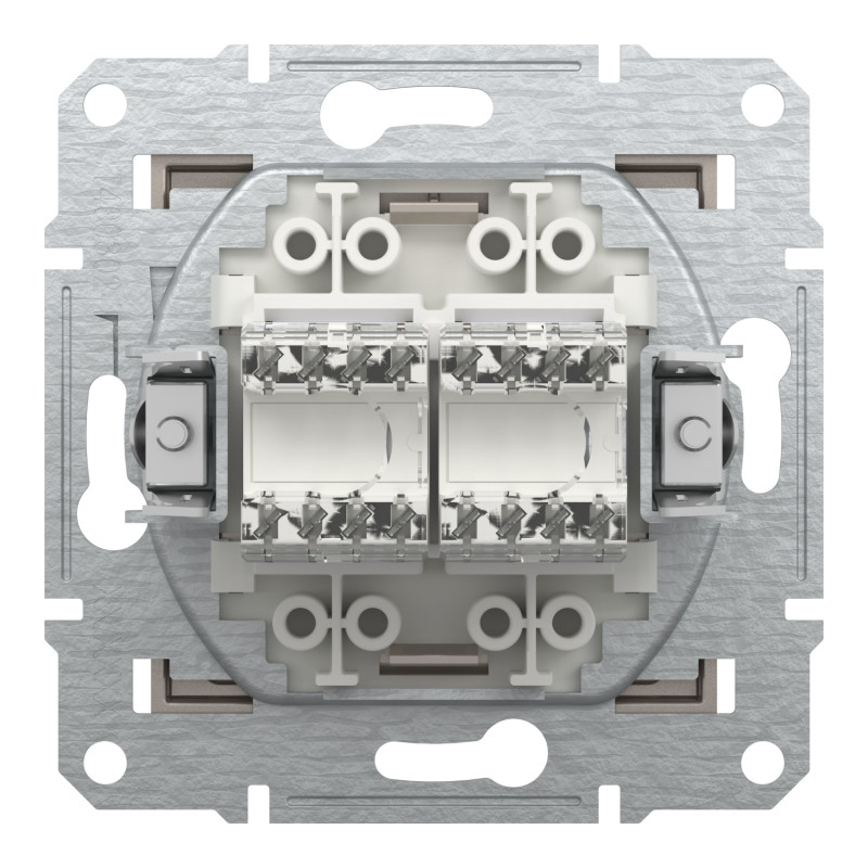 Розетка компьютерная RJ45 UTP кат.5Е Asfora бронза ABS [EPH4400169] Шнейдер Электрик