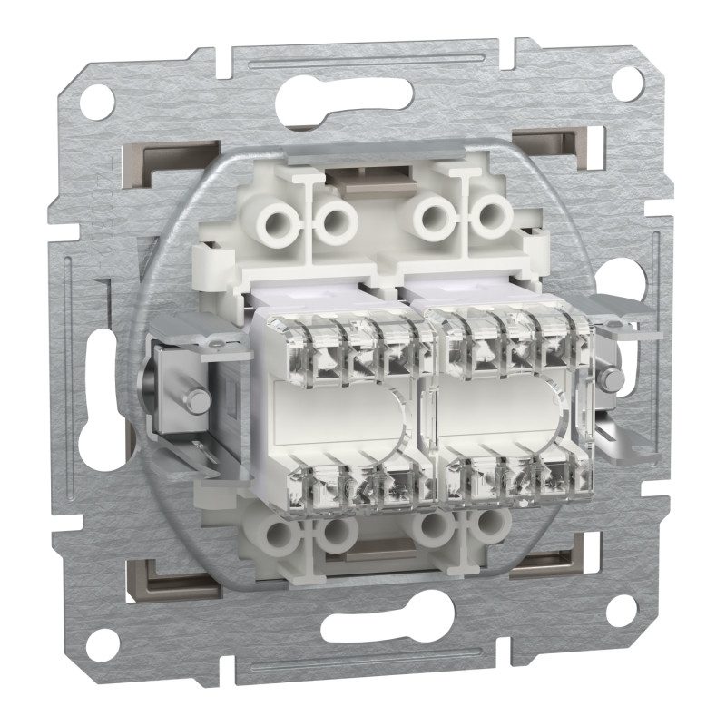 Розетка компьютерная RJ45 UTP кат.5Е Asfora бронза ABS [EPH4400169] Шнейдер Электрик