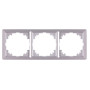 Рамка 3-постова 223х81х9,5мм алюміній [ins0040091] E.NEXT e.lux.10064L.3.fr.aluminium