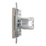 Розетка компьютерная RJ45 UTP кат.5Е Asfora бронза ABS [EPH4400169] Шнейдер Электрик