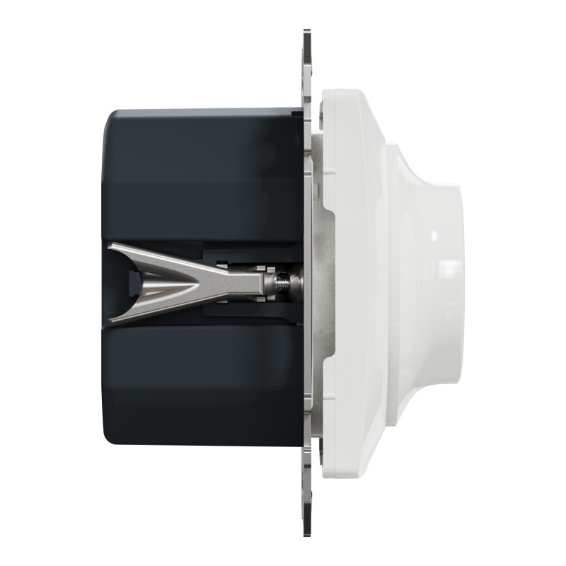 Світлорегулятор поворотний LED RC 3-370 В Білий 71х46mm polyamide [SDD111501] Sedna Design & Elements Schneider Electric