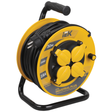 Котушка ук30*2Р+PЕ/30м 3х1,5мм 2 ip44 Industrial plus, іек [wkp15-16-04-30-44]