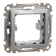Адаптор 45х45 для Unica New алюминий 42х73х73mm ABS-UV [SDD113905] Sedna Design & Elements Schneider Electric
