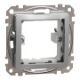 Адаптор 45х45 для Unica New алюміній 42х73х73mm ABS-UV [SDD113905] Sedna Design & Elements Schneider Electric