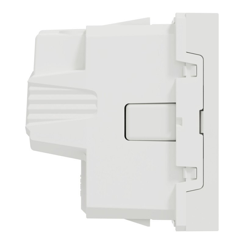Розетка с з/к и шторками 16А Белый 45х45х50mm PC [NU303718] Unica New Schneider Electric
