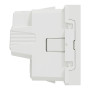 Розетка с з/к и шторками 16А Белый 45х45х50mm PC [NU303718] Unica New Schneider Electric