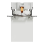 Розетка с ж/к и крышкой ASFORA 71x71x42mm белый [EPH3170121] Schneider Electric