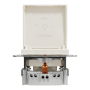 Розетка с ж/к и крышкой ASFORA 71x71x42mm кремовая [EPH3170123] Schneider Electric