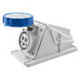 Силовая розетка 2P+E 32А 230В стационарная IP67 синяя [GW62511] IEC 309 HP GEWISS