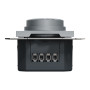 Поворотный LED диммер RC 3-370Вт ASFORA 83x83x47mm сталь [EPH6800162] Schneider Electric
