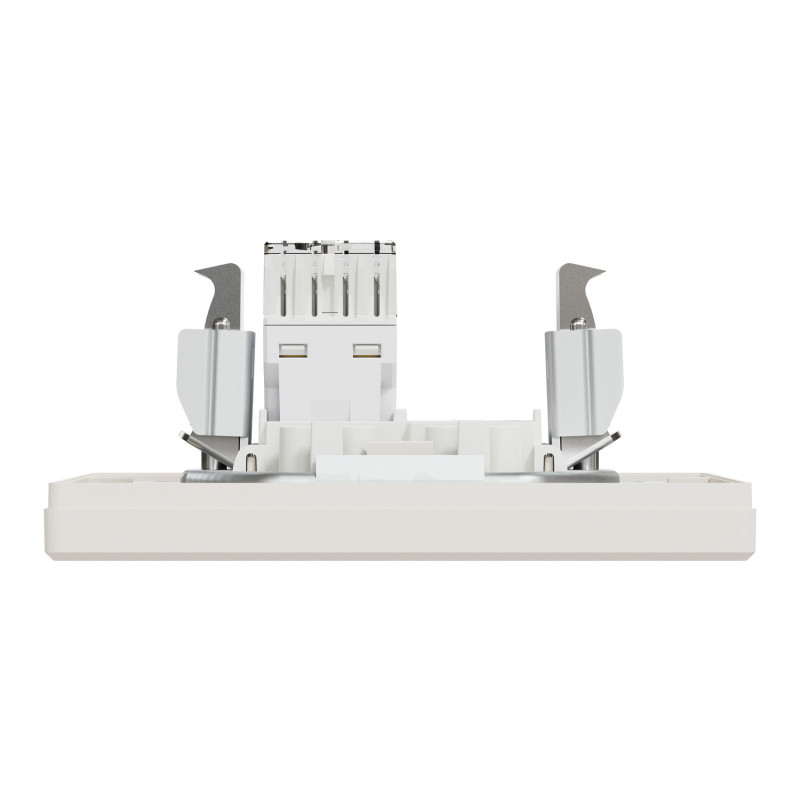 Розетка компьютерная с рамкой RJ45 UTP кат.5Е Asfora слоновая кость ABS [EPH4300123] Шнейдер Электрик