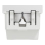 Розетка с з/к и шторками 16А Алюминий 45х45х40mm PC [NU303730] Unica New Schneider Electric