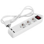 Удлинитель с usb-зарядкой 1.5м с з/к 3 гнезда с выключателем baby protect [s042129] e.es.3.1.5.z.s.b.2.usb E.NEXT
