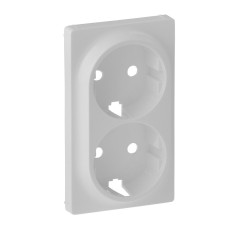 Накладка 2х2к+З розетки Valena Life белая [754950] Legrand