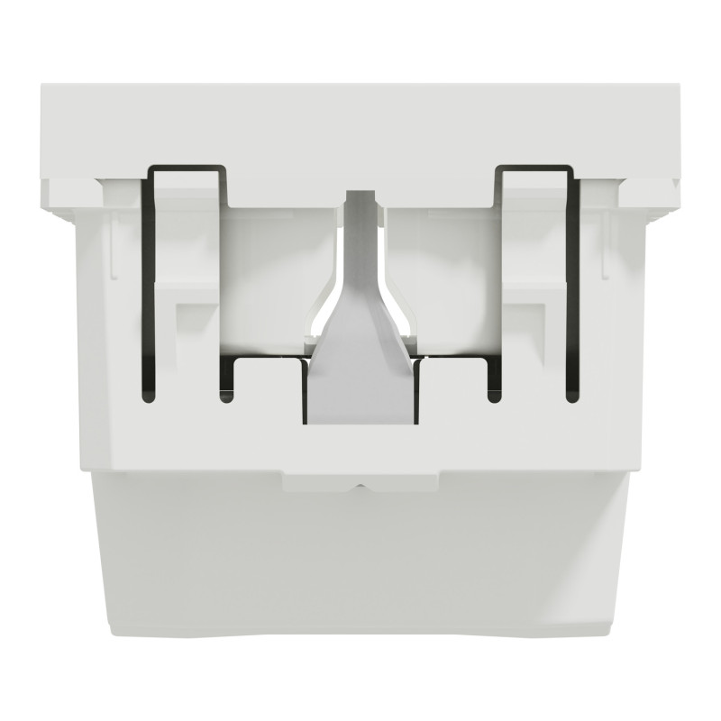 Розетка с з/к и шторками 16А Белый 45х45х40mm PC [NU303618] Unica New Schneider Electric